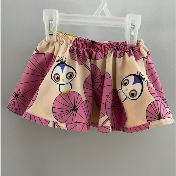 Right Bank Babies Circle Skirt Floral Bird 12 M - Picture 11 of 11